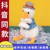 The popular duck sand sculpture toy of the same style as the "Cheer Up Duck" Douyin, a talking chicken machine doll details Picture